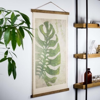 American Art Decor Leaf Wall Scroll Tapestry