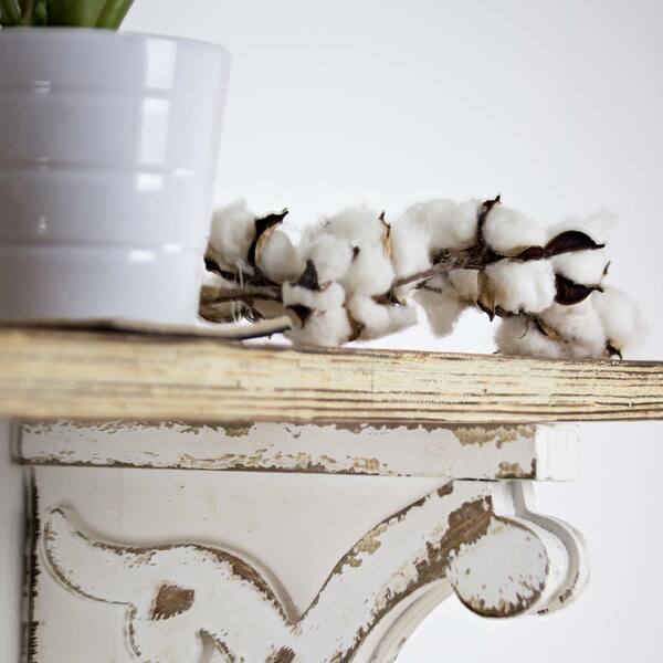 Shop American Art Decor Wooden Corbels Farmhouse Shelf Brackets