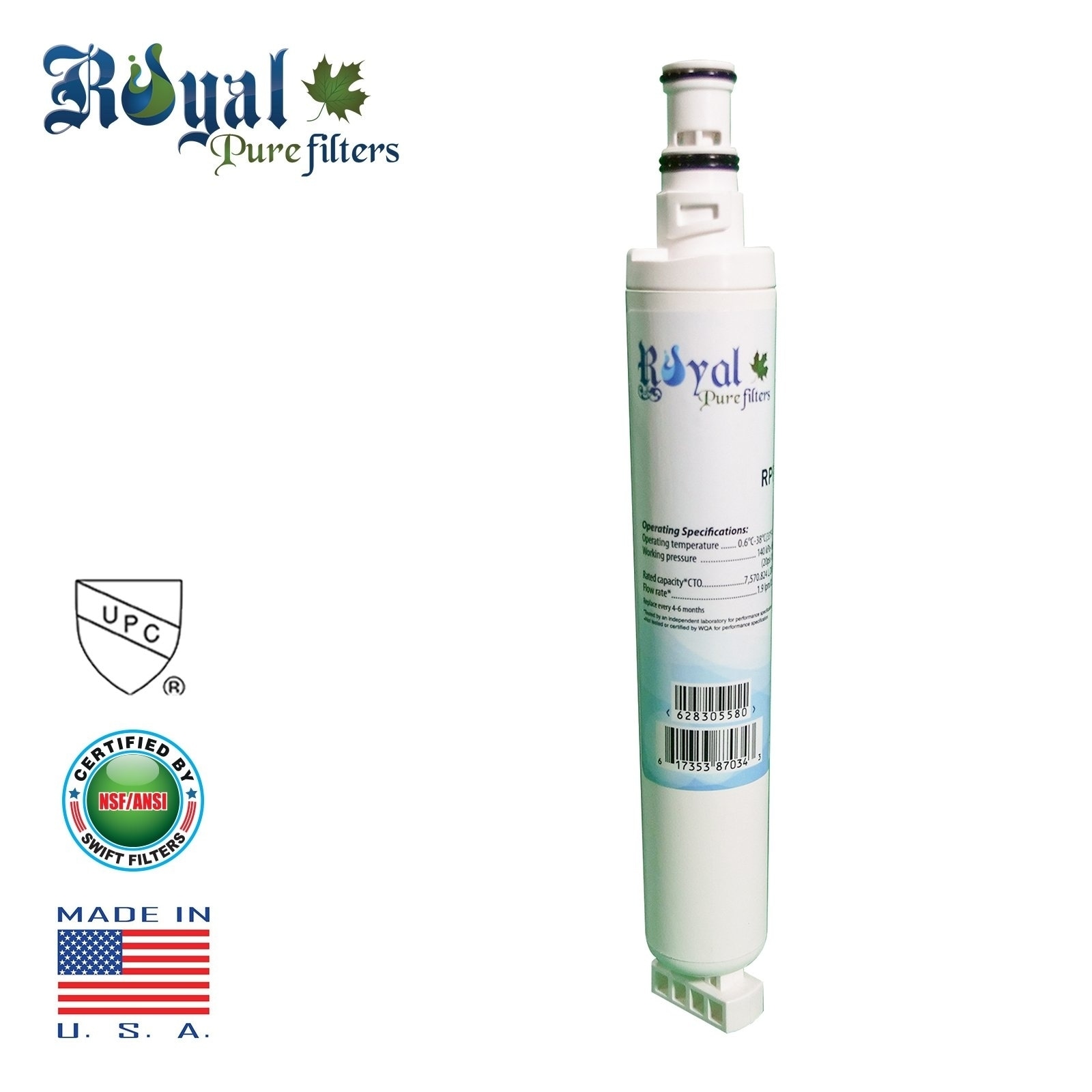 PREMIUM REFRIGERATOR WATER FILTER - WSW-3 MODEL