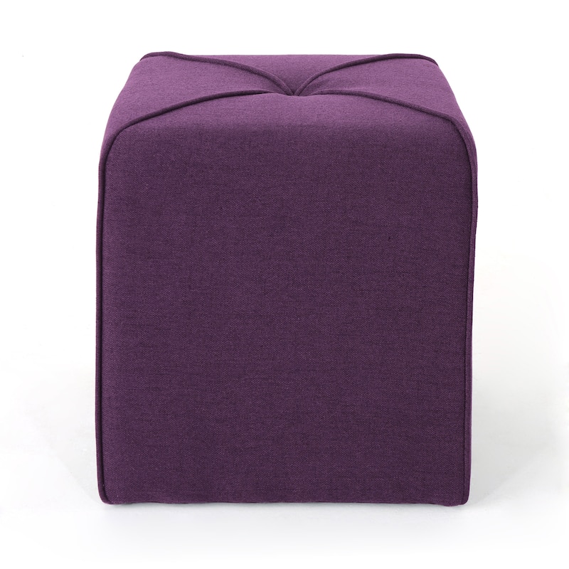 Kenyon Fabric Square Ottoman by Christopher Knight Home