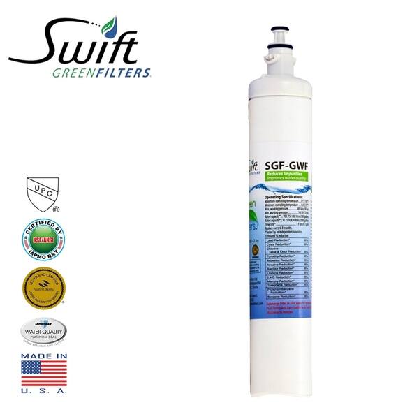 Replacement GE GWF MWF RPWF WSG-4 PFE29P Refrigerator Water Filter SGF-GWF Rx 