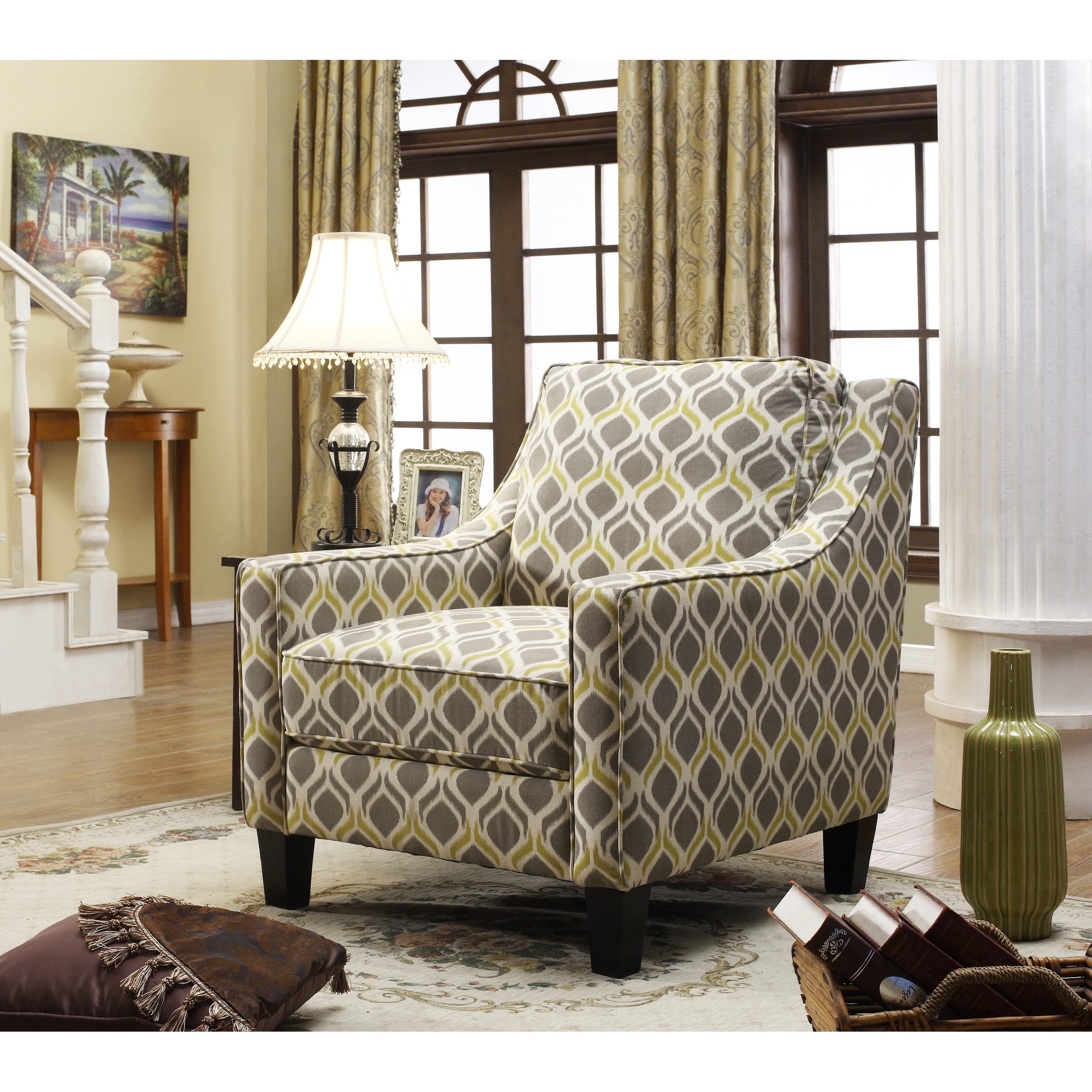 Best Master Furniture 3019 Living Room Arm Chair | eBay