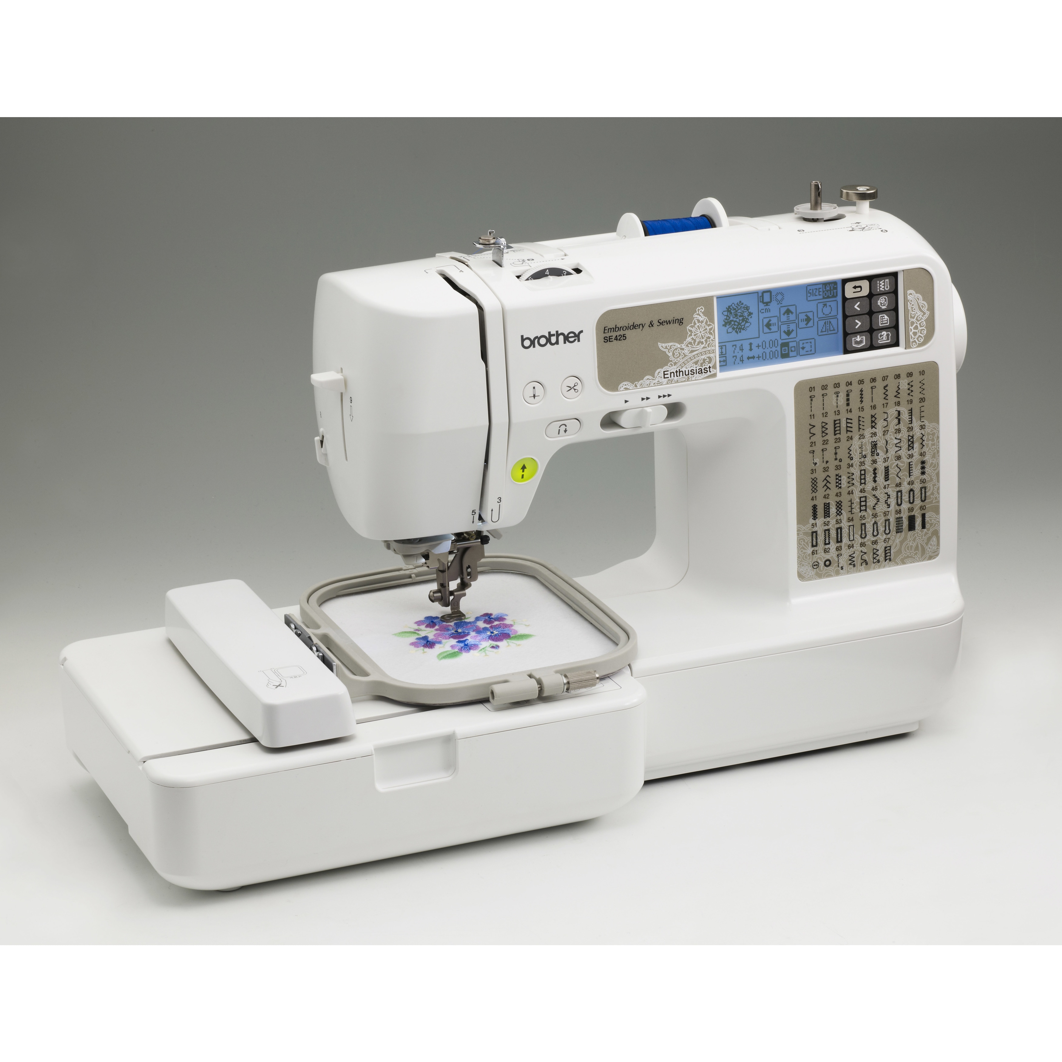 Brother Sewing and Embroidery Machine, 67 Built-in Stitches Model SE425