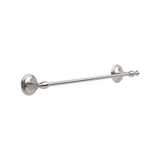 Delta Meridian Satin Nickel Towel Bar 18 in. L Zinc