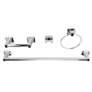 Franklin Brass Futura Polished Chrome Towel Bar 4 Piece Set 25-9/16 in. L Chrome