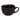 Home Basics Black Ceramic Jumbo Mug