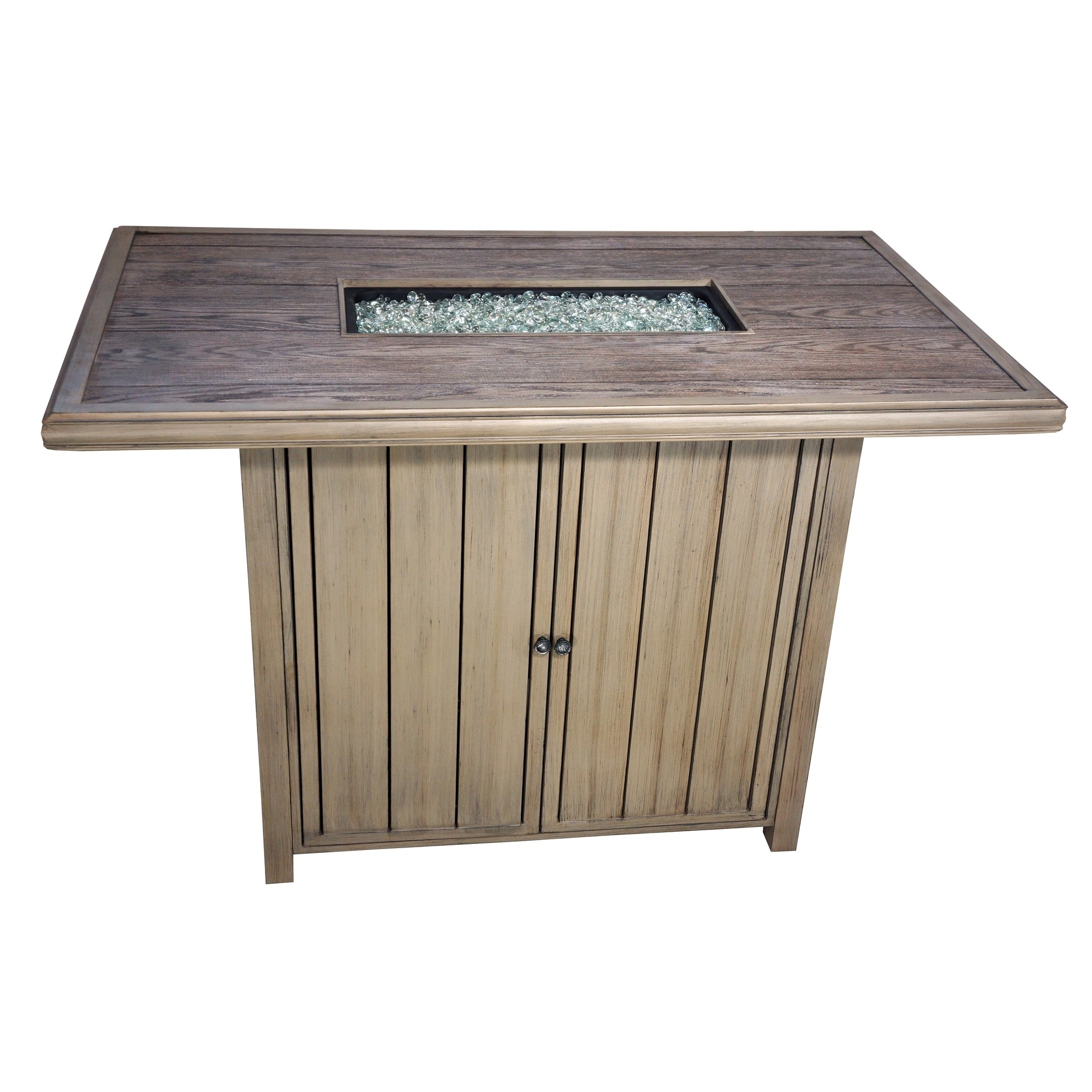 Shop Mojave Bar Height Fire Pit Table Free Shipping Today