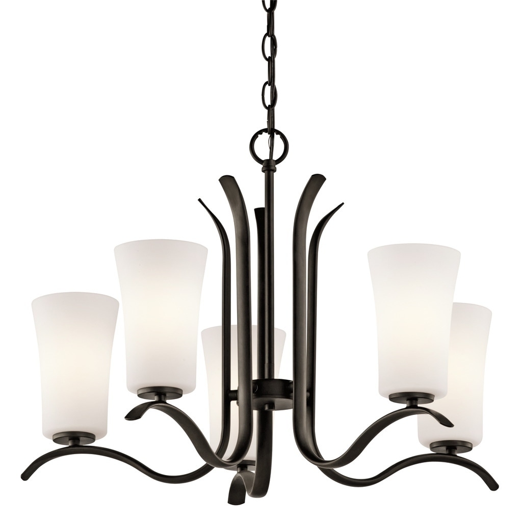 Kichler Lighting Armida Collection 5-light Olde Bronze LED Chandelier - Chandeliers For Bedrooms by Overstock.com