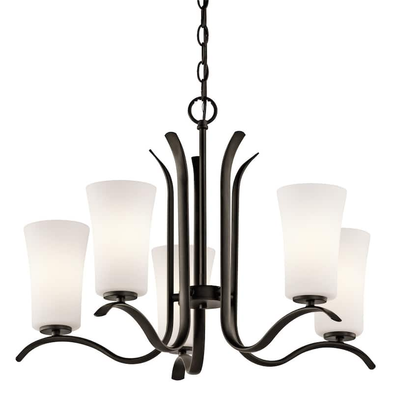 Kichler Lighting Armida Collection 5-light Olde Bronze LED Chandelier - N/A