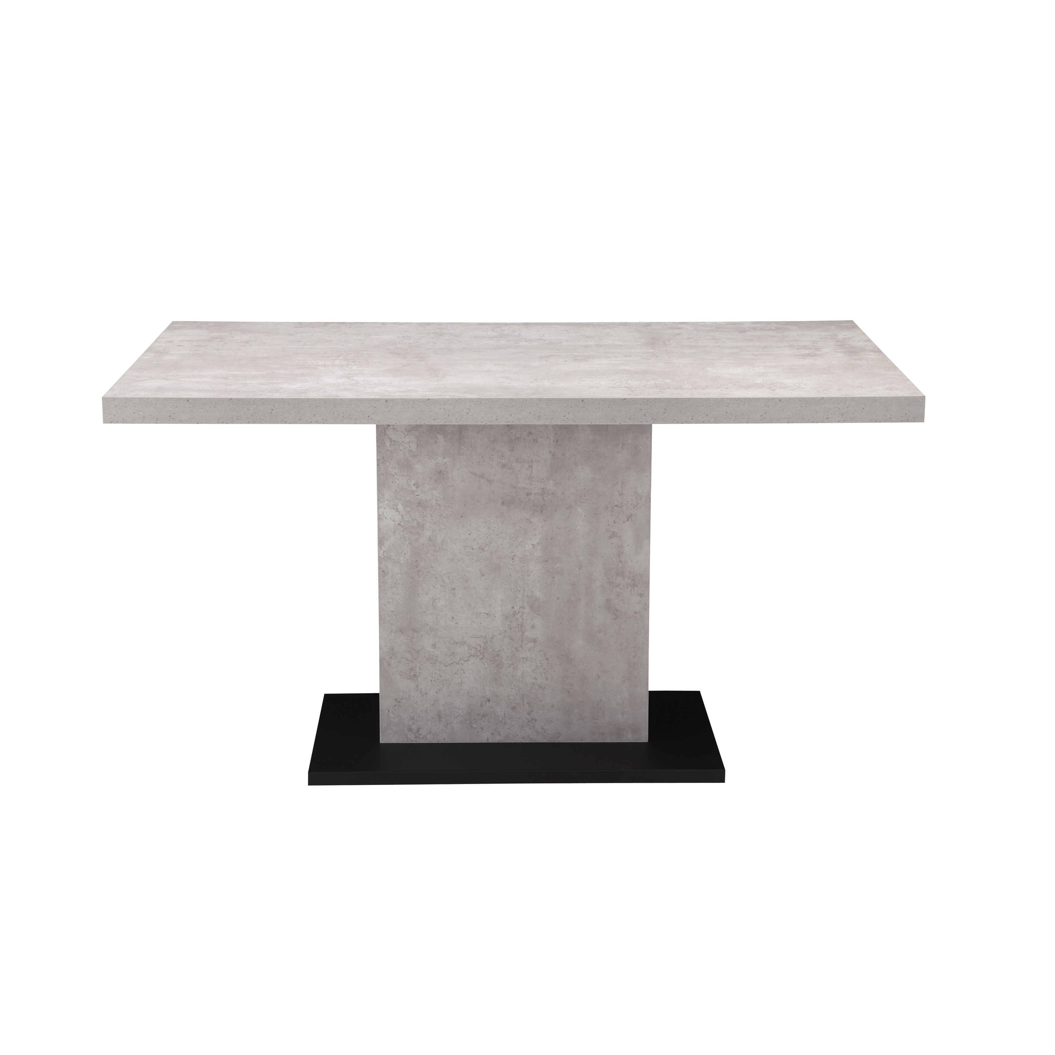 Aurelle Home Modern Concrete Kitchen Table Grey Overstock 20088087