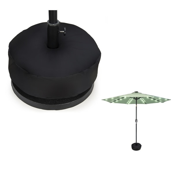 18 Patio Umbrella Sand Base Weight Bag Round By Trademark 18 Patio Umbrella Sand Base Weight Bag Round By Trademark Innovations