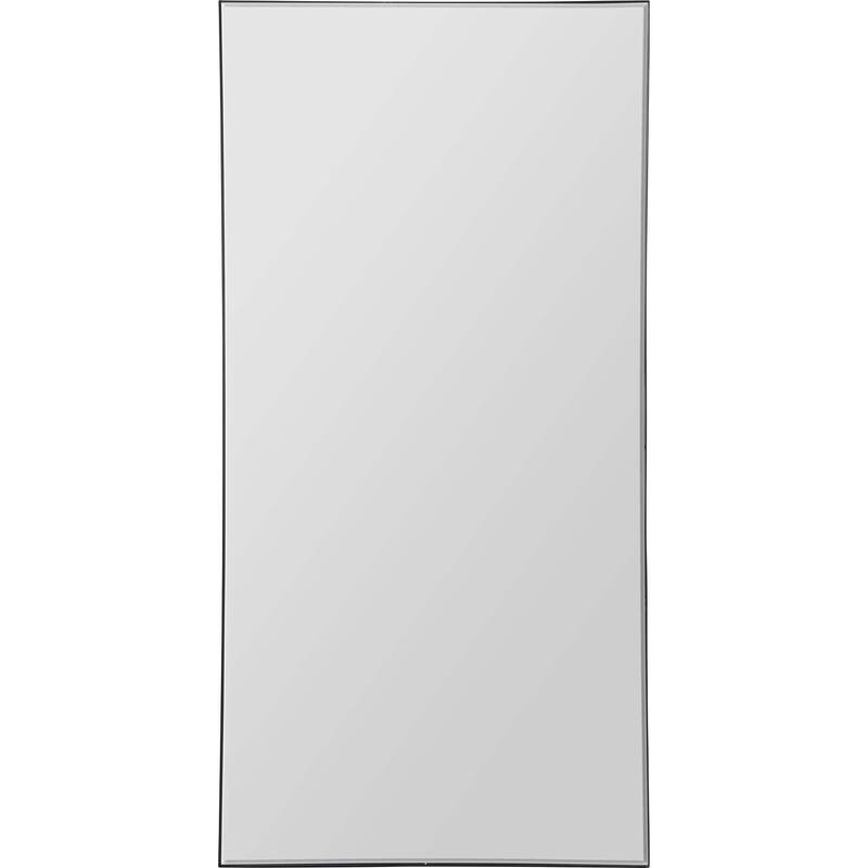 Mads Framed Rectangular Wall Mirror - Black