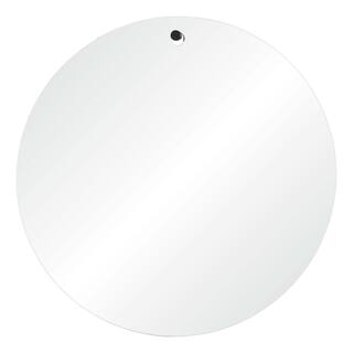 Randall Unframed Round Wall Mirror - Clear