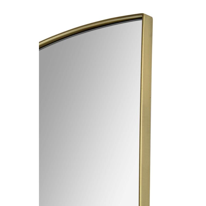 Lunar Framed Semicircle Wall Mirror