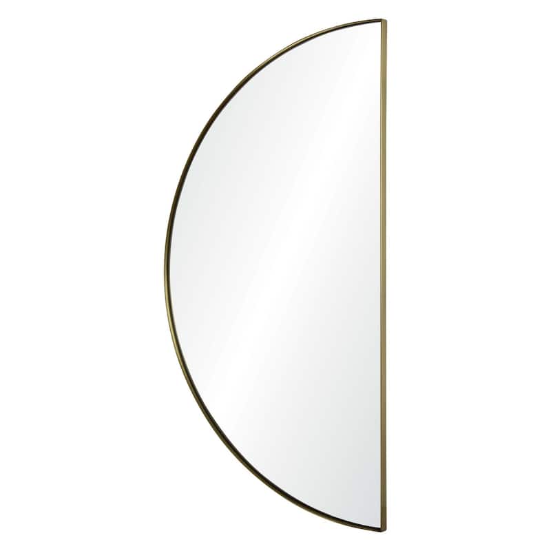 Lunar Framed Semicircle Wall Mirror