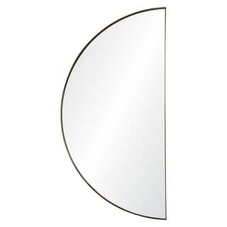 Lunar Framed Semicircle Wall Mirror