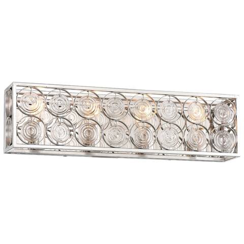 Culture Chic Catalina Silver 4 Light Bath By Minka Lavery
