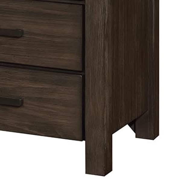 Furniture Of America Namp Rustic Brown 3 Piece Dresser And Mirror Set Overstock 20090480