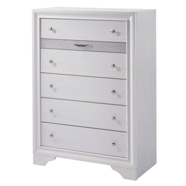 Shop Adielle Contemporary 6 Drawer Chest With Jewelry Storage By
