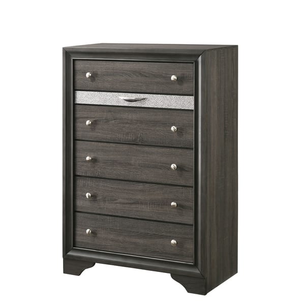 Shop Adielle Contemporary 6 Drawer Chest With Jewelry Storage By