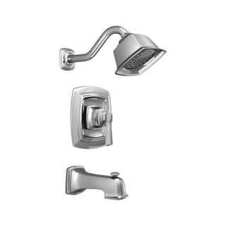Shop Moen Boardwalk One Handle Tub And Shower Faucet Chrome Finish