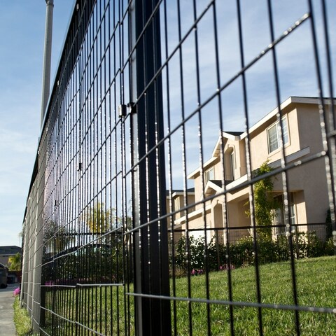 4 ft. x 24 ft. Steel Fence Panel