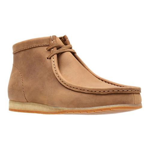 clarks men's wallabee step boot chukka