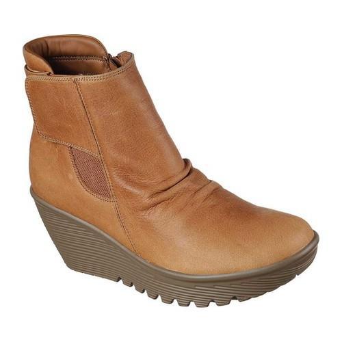 skechers wedge ankle boots