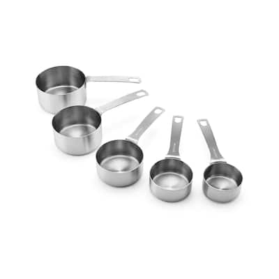 Sabatier Stainless Steel Set of 5 Measuring Cups