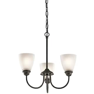 Kichler Lighting Jolie Collection 3-light Olde Bronze Mini Chandelier