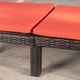 Jamaica Outdoor Wicker Chaise Lounge with Cushion (Set of 4) by Christopher Knight Home - Thumbnail 14