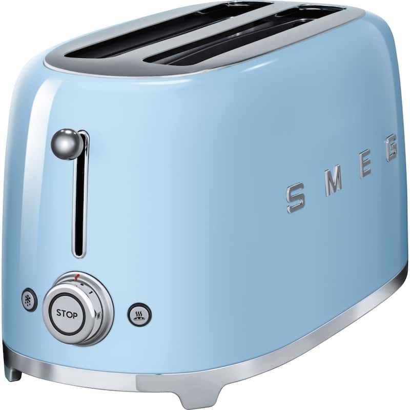 SMEG 4-Slice Toaster Pastel Blue