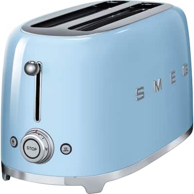 SMEG 4-Slice Toaster Pastel Blue