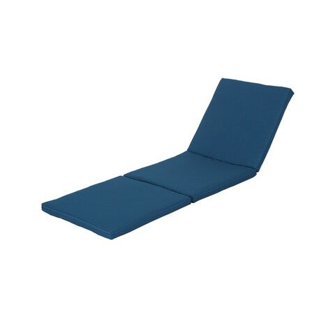 Jamaica Outdoor Chaise Lounge Cushion by Christopher Knight Home