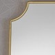 preview thumbnail 5 of 6, Verne Gold Finish Glam Wall Mirror by Christopher Knight Home - N/A