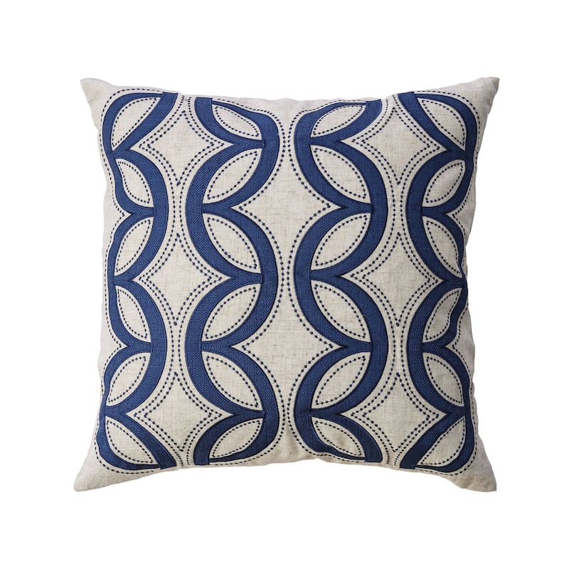 Nikka Contemporary Fabric Throw Pillows (Set of 2) by Furniture of America