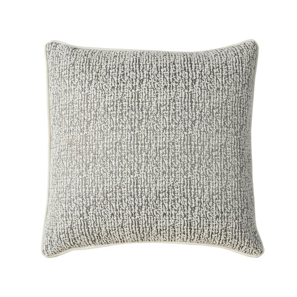 Furniture of America Kelley 20-inch Silver Textured Throw Pillow (set of 2)