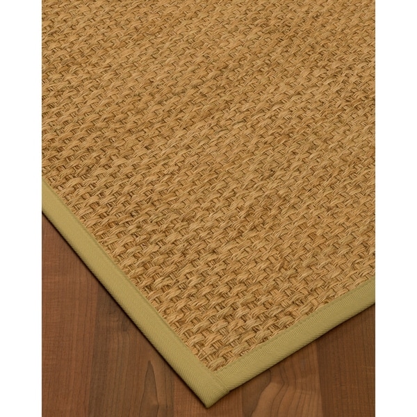 NaturalAreaRugs Miami Seagrass Area Rug (4' x 6') Sand Border - 4' x 6'