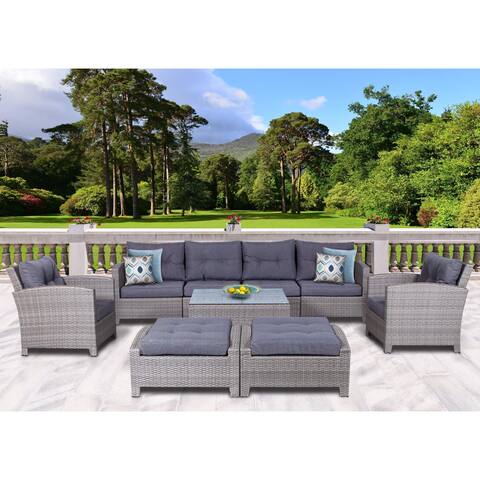 Stamford 9 Piece Olefin Conversation Set