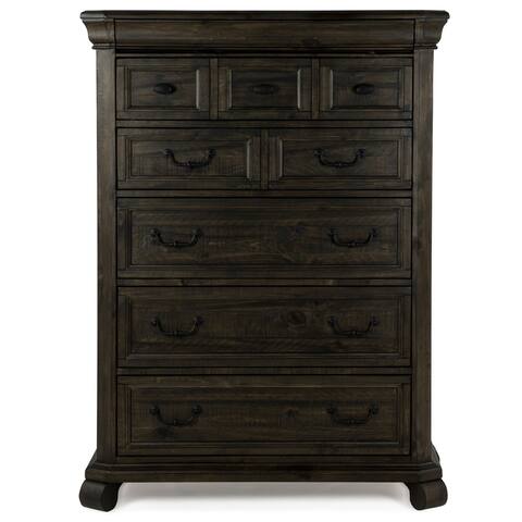 Bellamy Traditional Peppercorn 6 Drawer Chest