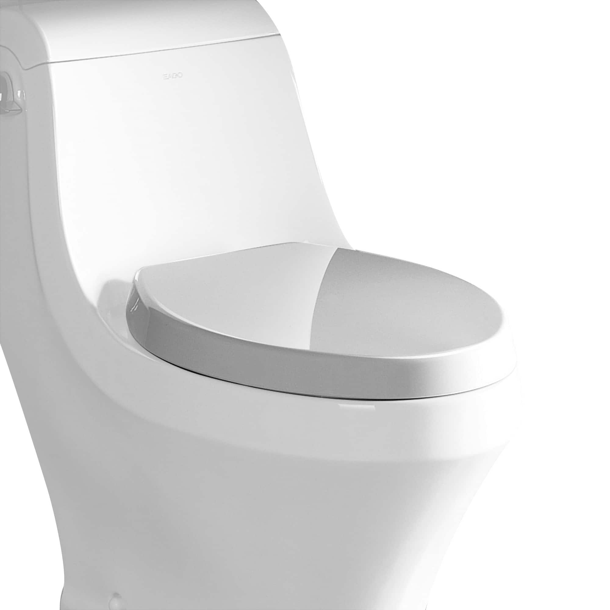 EAGO R133SEAT Replacement Soft Closing Toilet Seat for TB133 Bed