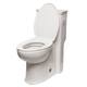 EAGO R-377SEAT Replacement Soft Closing Toilet Seat for TB377 - Bed ...