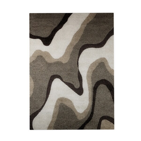 Palm Canyon Westlake Multicolor Shag Rug (7'7 x 10'6) - 7'7 x 10'6
