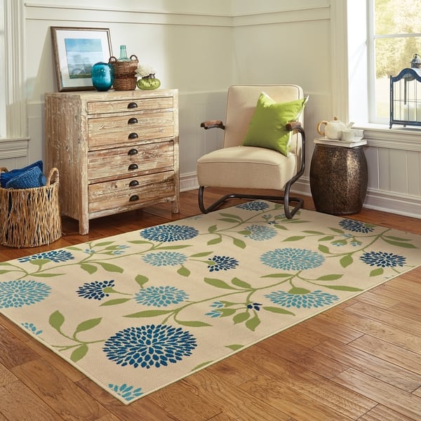 Carson Carrington Forde Floral Indoor Outdoor Area Rug On Sale Overstock 20109655