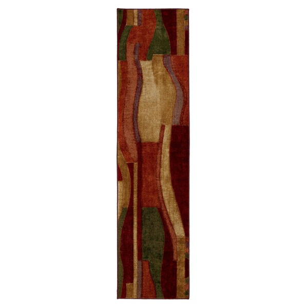 Copper Grove Coronado Abstract Runner Rug