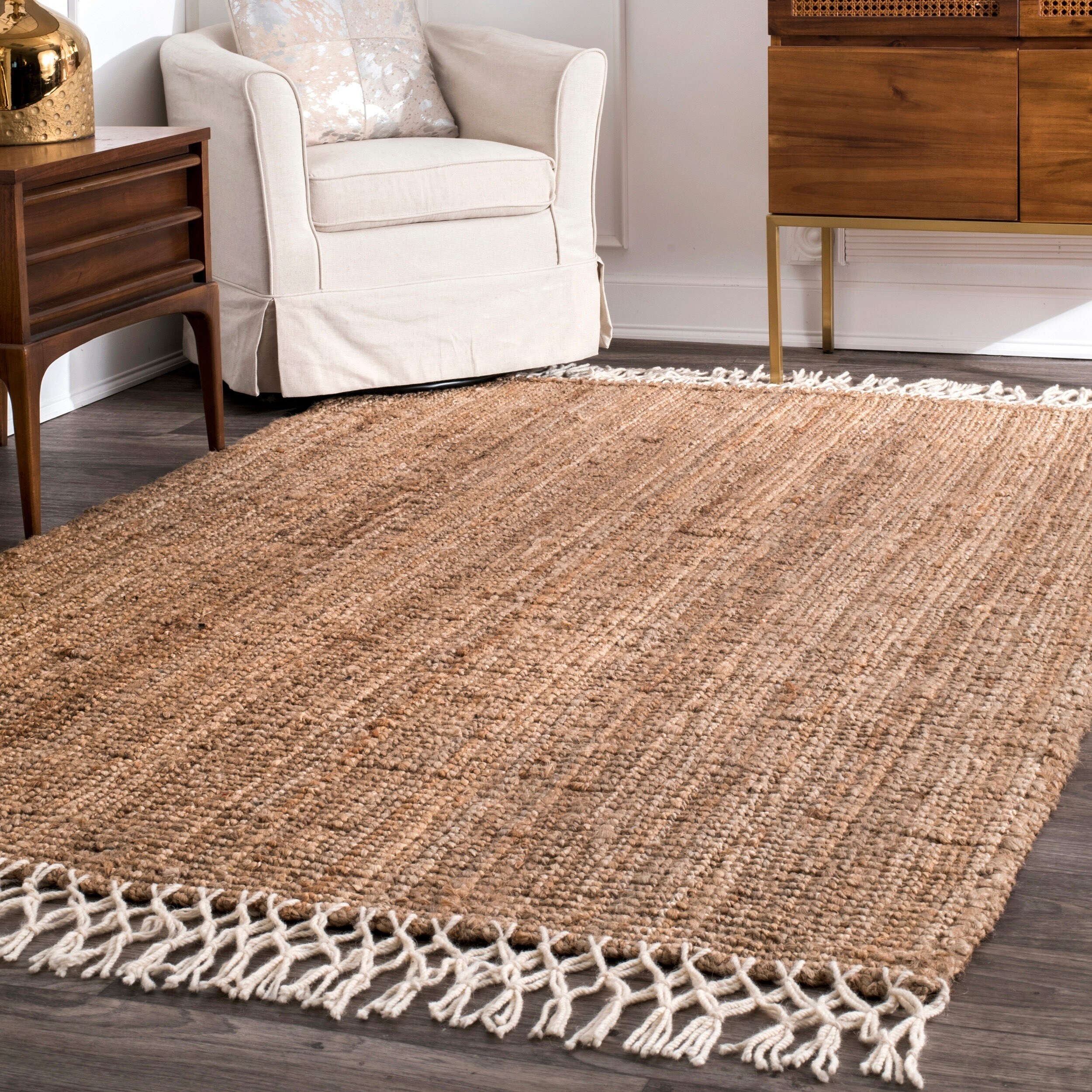 Shop The Gray Barn Antelope Springs Chunky Jute And Wool Tassel