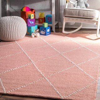 Taylor & Olive Tuscaloosa Handmade Wool Trellis Area Rug