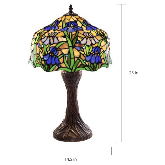 iris table lamp