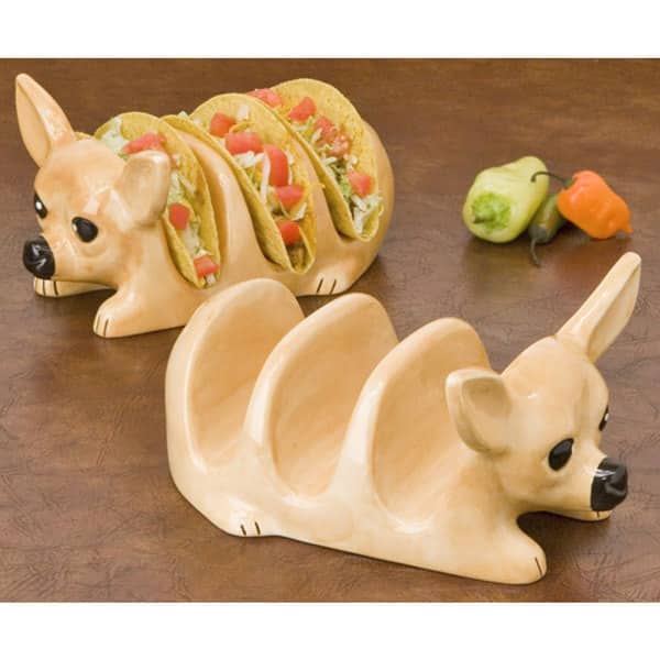 slide 1 of 1, Tito Chihuahua Taco Holder (Set of 2)