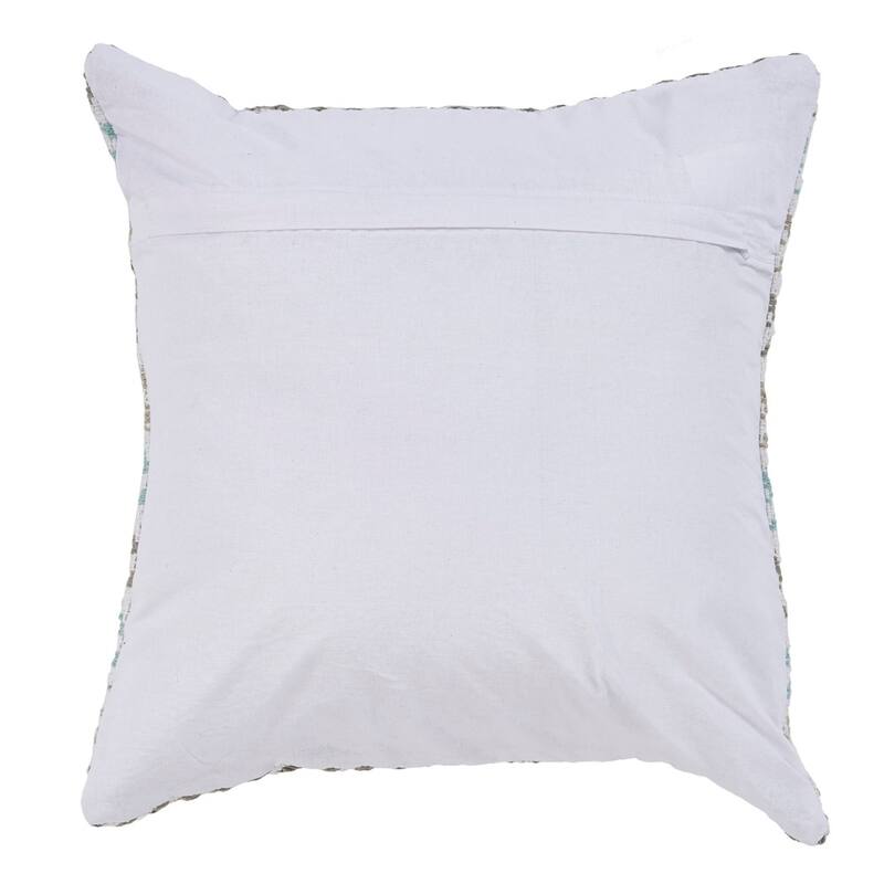 Sevita Turquoise Sea Breeze Throw Pillow 18 inch